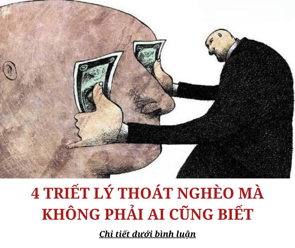 Vận dụng 4 triết lý thoát nghèo này, chắc chắn bạn sẽ giàu lên nhanh chóng