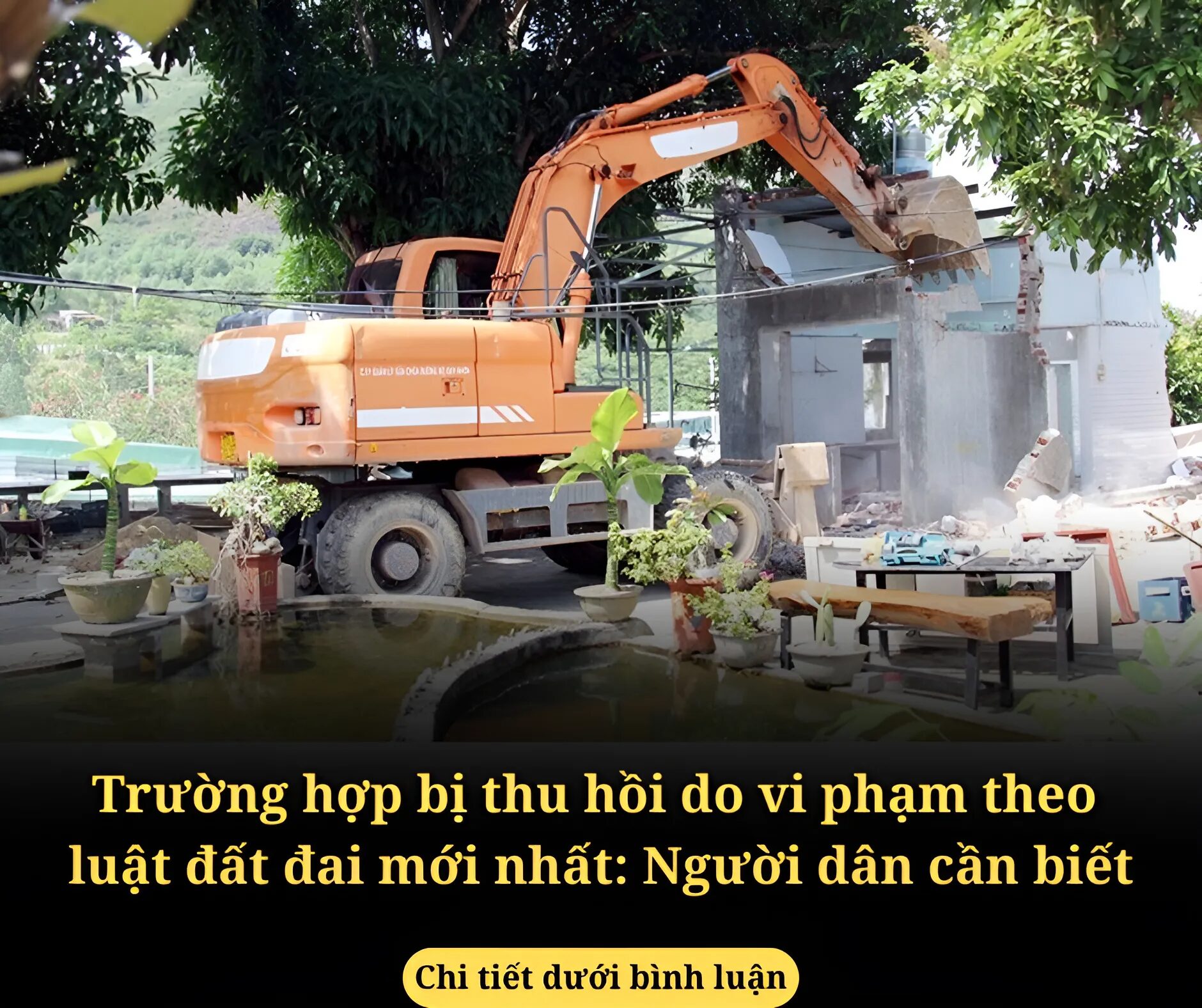 Trường hợp bị thu hồi do vi phạm theo luật đất đai mới nhất: Người dân cần biết