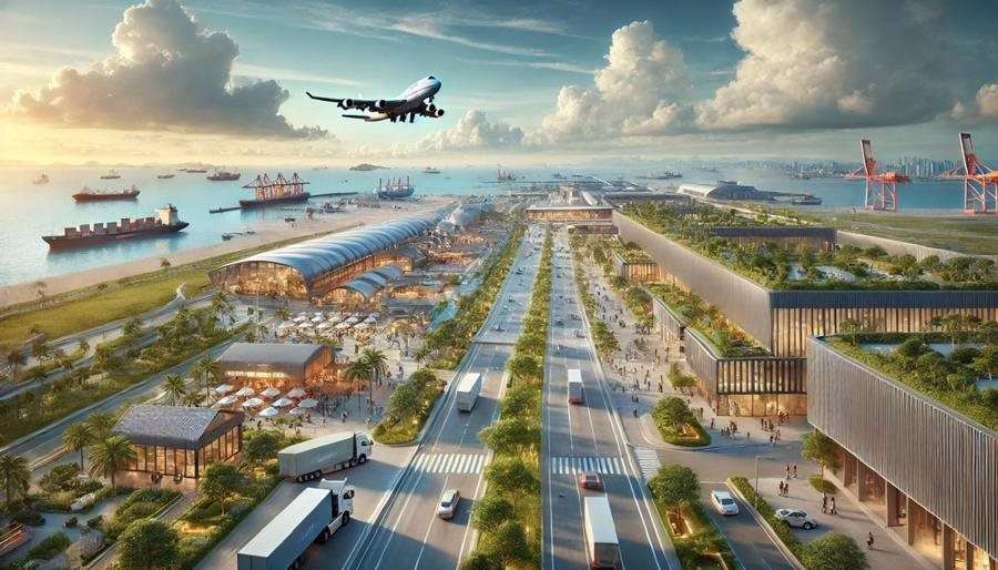Đồng Nai đề xuất lập khu thương mại tự do gần Cảng hàng không quốc tế Long Thành