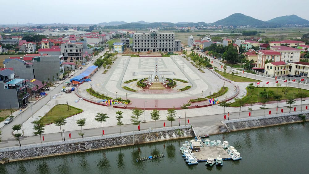 Một huyện vừa lên thị xã ở Bắc Giang tiếp tục định hướng lên thành phố vào năm 2030