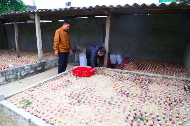 Làng nghề ở Nghệ An với sản phẩm chôn dưới cát độc đáo chạm mốc triệu đô