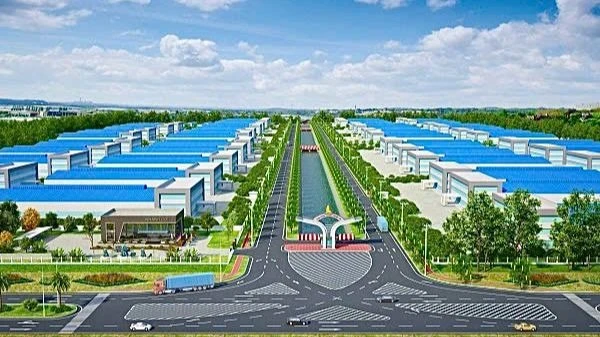 Ninh Bình khởi công Dự án đầu tư xây dựng và kinh doanh hạ tầng Cụm công nghiệp Khánh Lợi