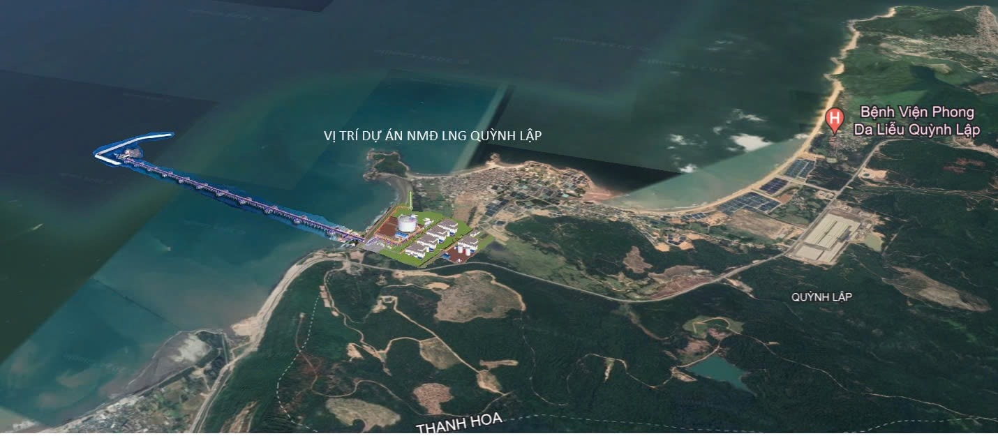 Nghệ An: Dùng 210 ha đất và mặt biển làm Nhà máy điện khí LNG hơn 2 tỷ USD