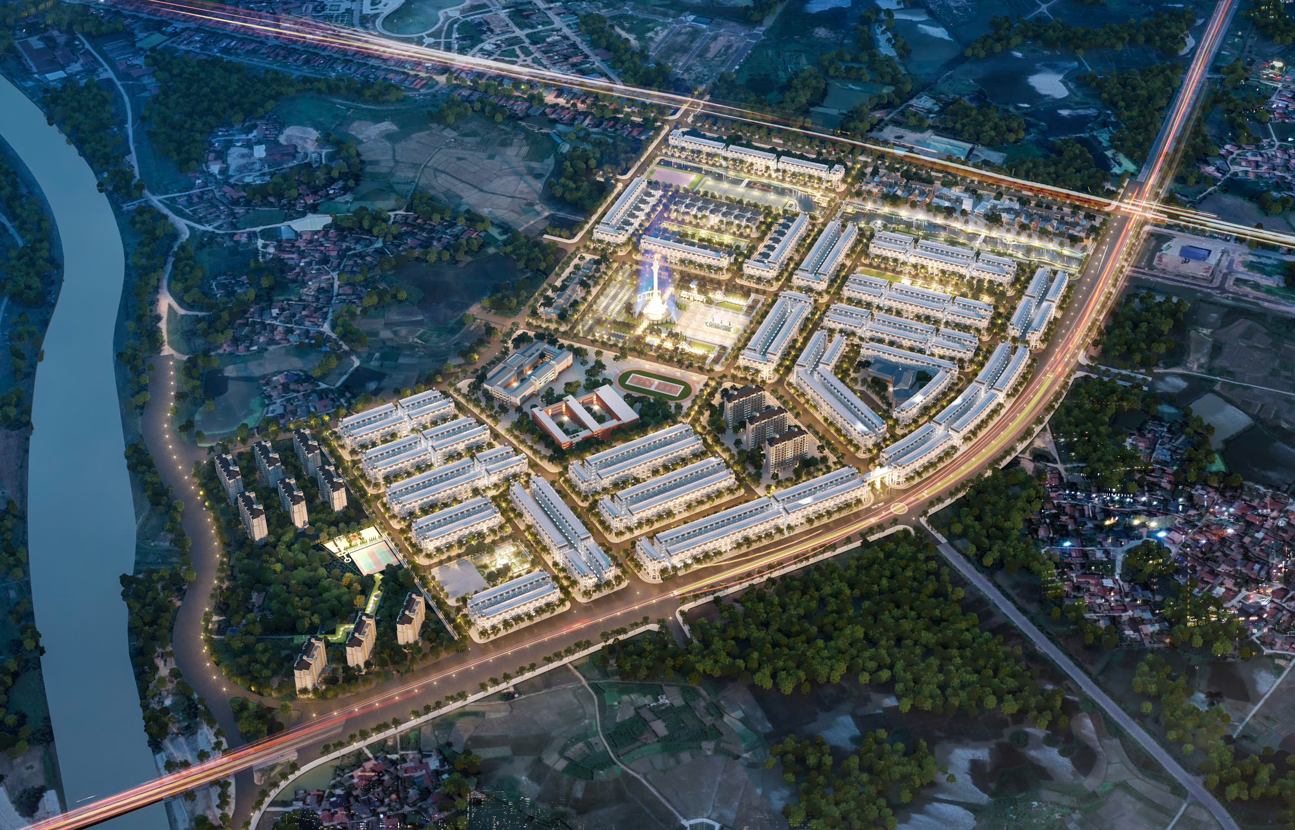 Bắc Giang: Dự án khu đô thị mang đậm phong cách châu Âu Danko Riverside được khởi công