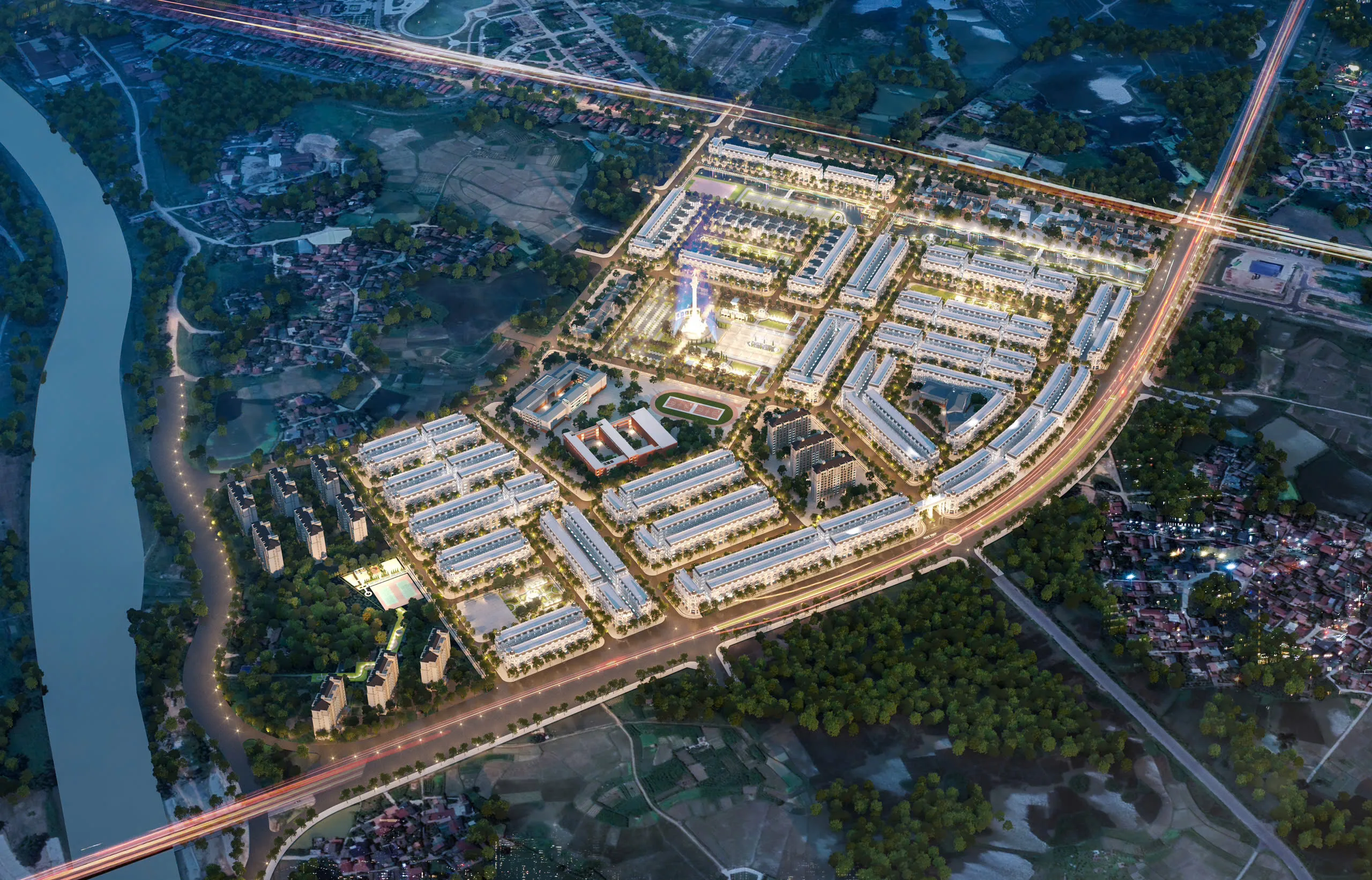 Bắc Giang: Dự án khu đô thị mang đậm phong cách châu Âu Danko Riverside được khởi công