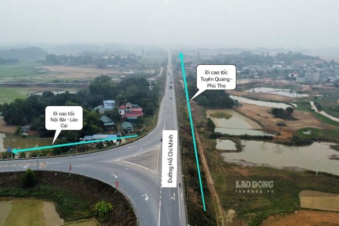 Chuẩn bị mặt bằng dự án 692 tỉ đồng làm đường nối 2 cao tốc Tuyen Quang – Phú Thọ và Nội Bài – Lào Cai