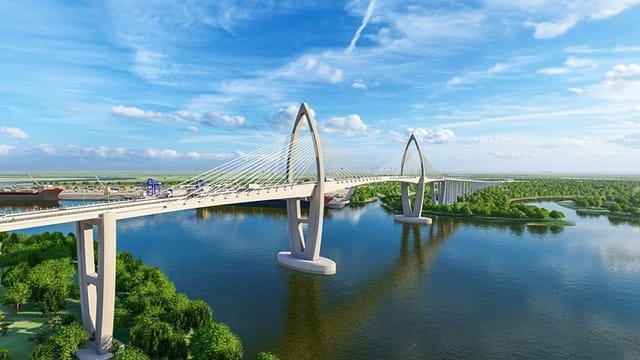 Cây cầu gần 5.000 tỷ có nhịp chính lớn nhất Đông Nam Á tại Việt Nam là một phần của dự án cảng biển 20.000 tỷ hiện đại nhất Đồng Nai