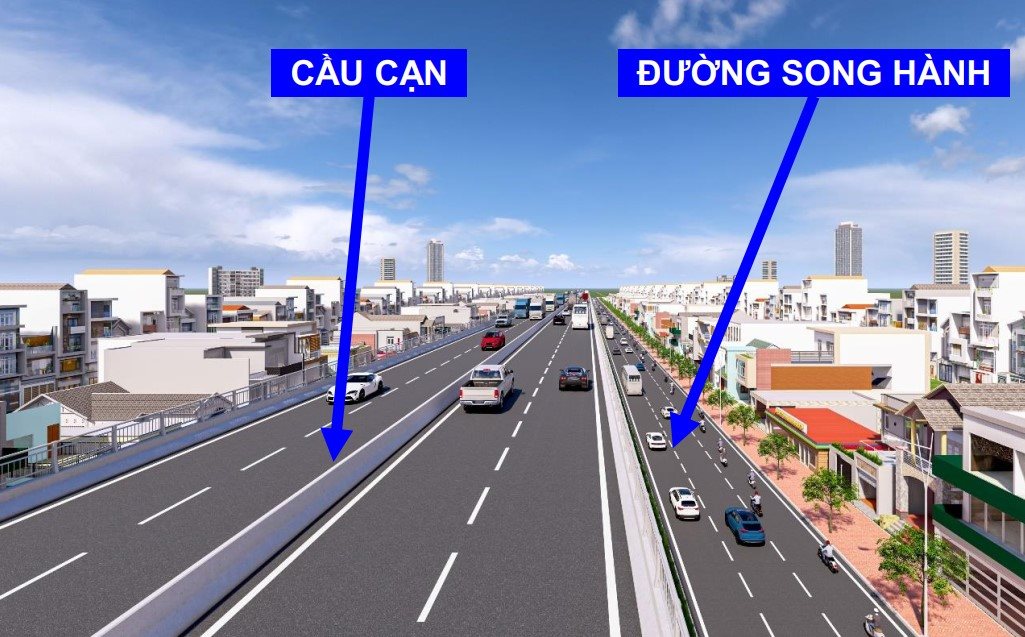 Mở rộng 60m, xây đường trên cao ‘trục xương sống’ nối Bình Dương với TP.HCM