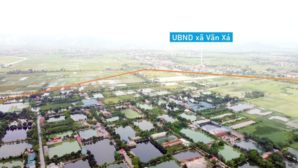Toàn cảnh vị trí quy hoạch KCN Kim Bảng 4 rộng 300 ha tại Hà Nam