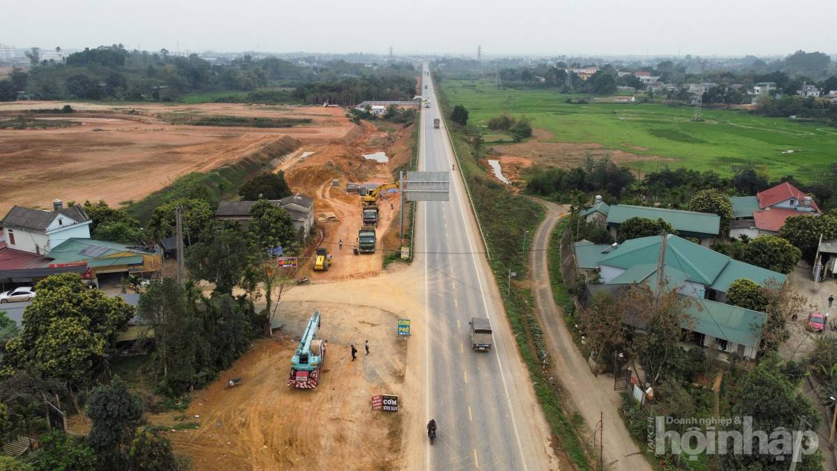 Thi công dự án nối cao tốc Nội Bài – Lào Cai với cao tốc Tuyên Quang – Phú Thọ
