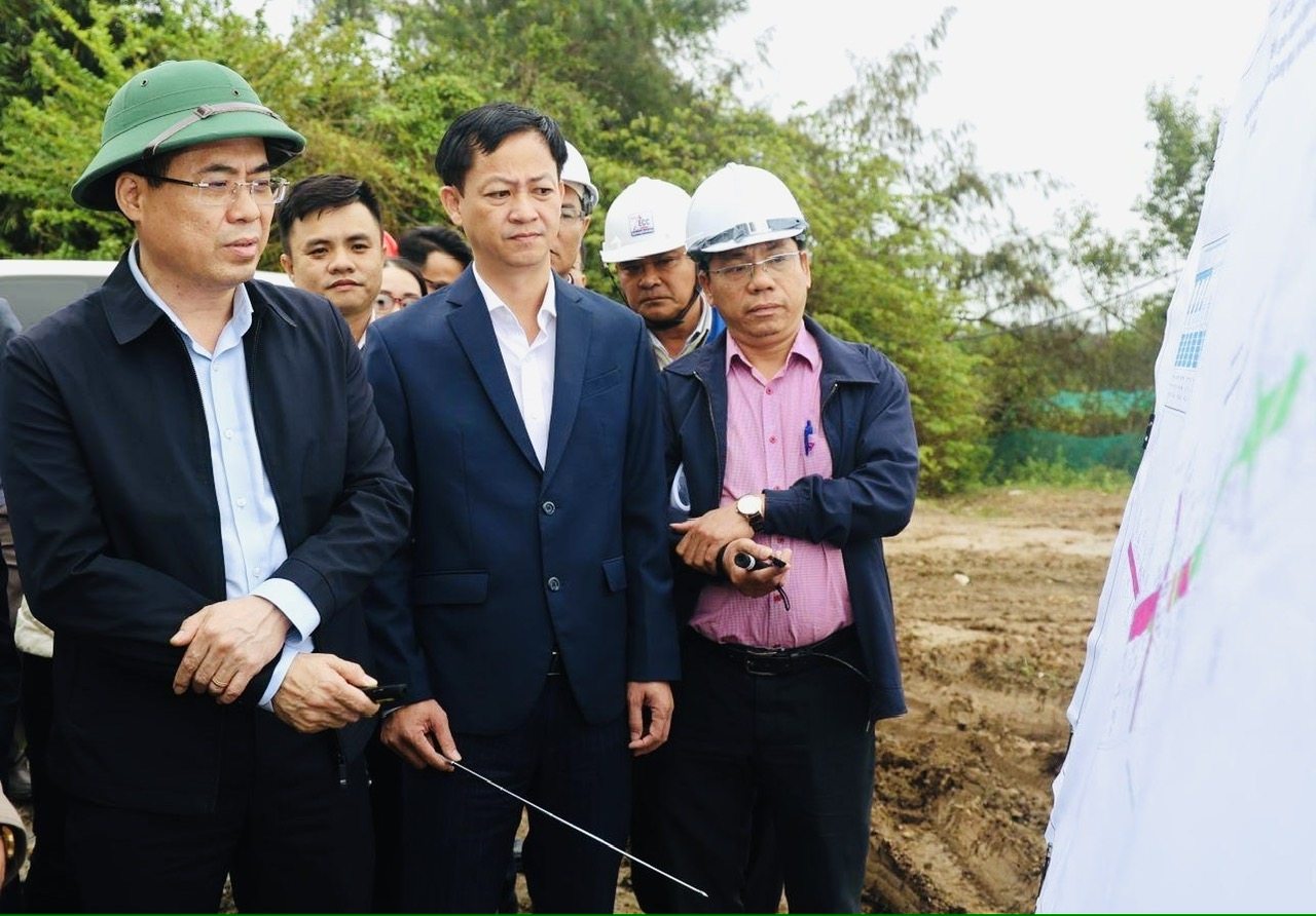 Hai dự án giao thông trọng điểm của Quảng Ngãi chậm tiến độ