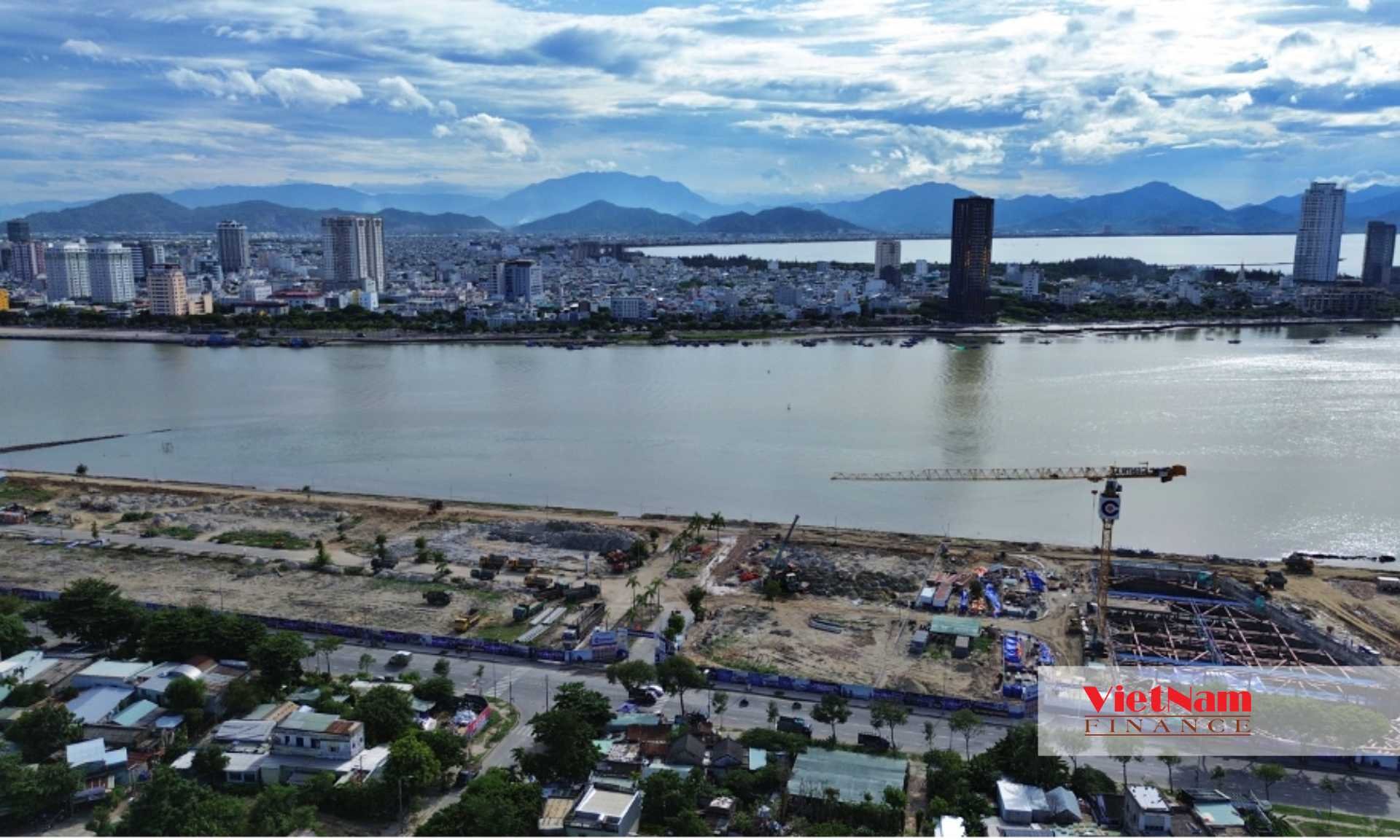 Toàn cảnh khu vực Đà Nẵng chuẩn bị đào hầm chui qua sông Hàn