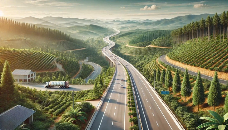 Đề xuất đầu tư toàn tuyến cao tốc Quảng Ngãi – Kon Tum dài 136km, 4 làn xe