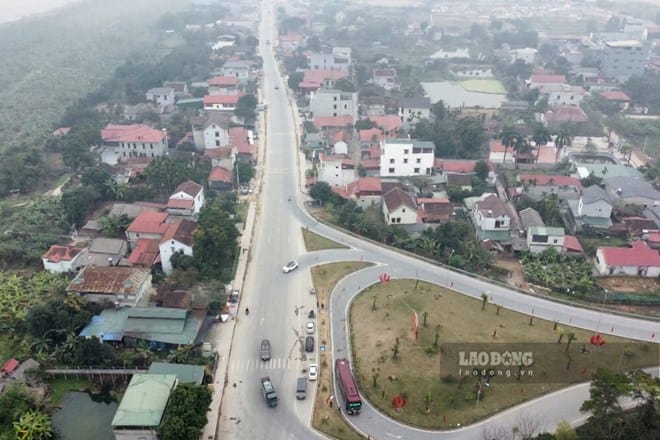 56 tỉ đồng “tân trang” đường nối phố huyện với cao tốc