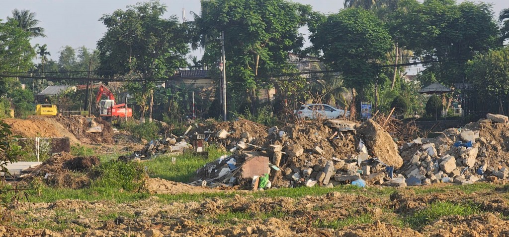 Quảng Nam: “Đại công trường chất thải” tại dự án 78 tỷ đồng