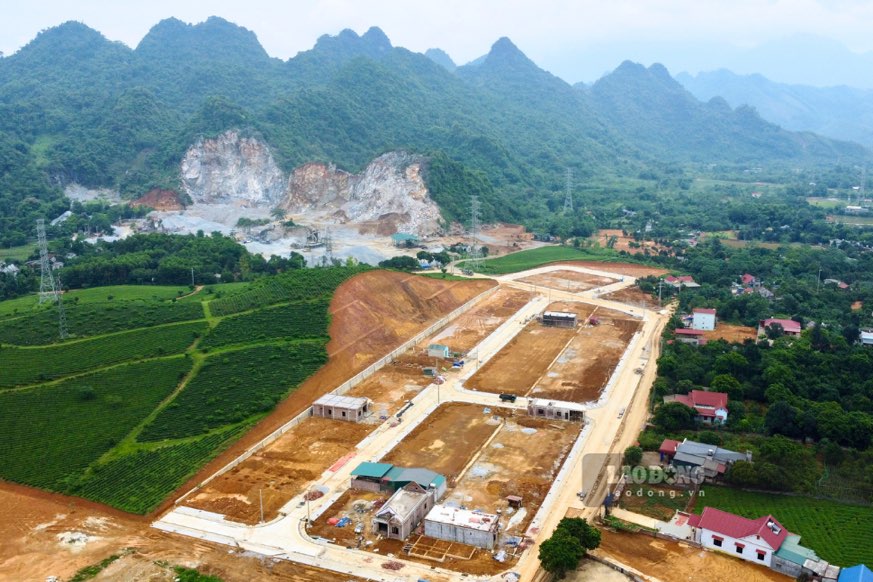 Bất an khi khu tái định cư cao tốc Tuyên Quang – Hà Giang xây cạnh mỏ đá