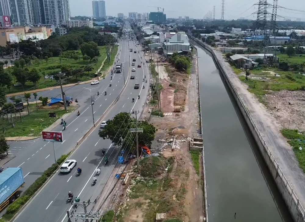 Tập trung xử lý dự án thoát nước tuyến rạch Cái Cầu giữa Bình Dương và Đồng Nai