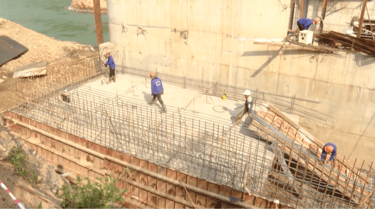 Đẩy nhanh tiến độ công trình Đập dâng nước cảnh quan thành phố Hà Giang