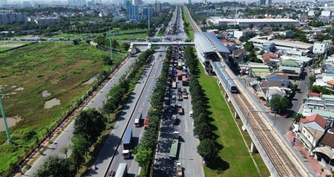 Tỉnh Bình Dương dự kiến khởi công tuyến metro nối với TP.HCM vào năm 2027