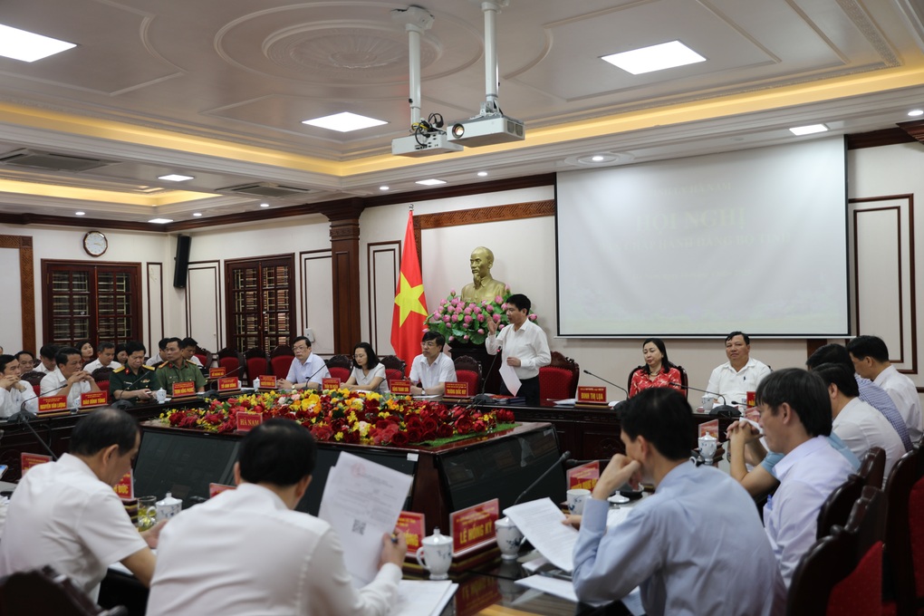 Tỉnh Hà Nam dự kiến sắp xếp còn 33 xã, phường - 1 Tỉnh Hà Nam dự kiến sắp xếp còn 33 xã, phường - 1