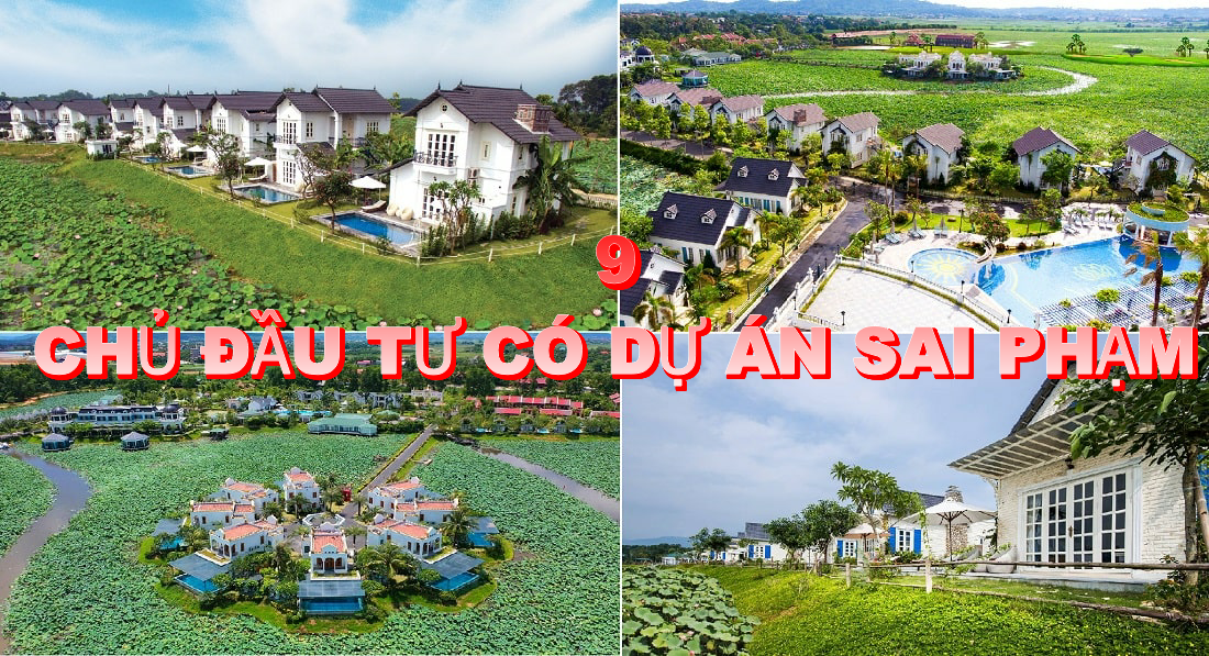 Hé lộ danh tính chủ đầu tư của 9 dự án sai phạm ở địa bàn Phú Thọ