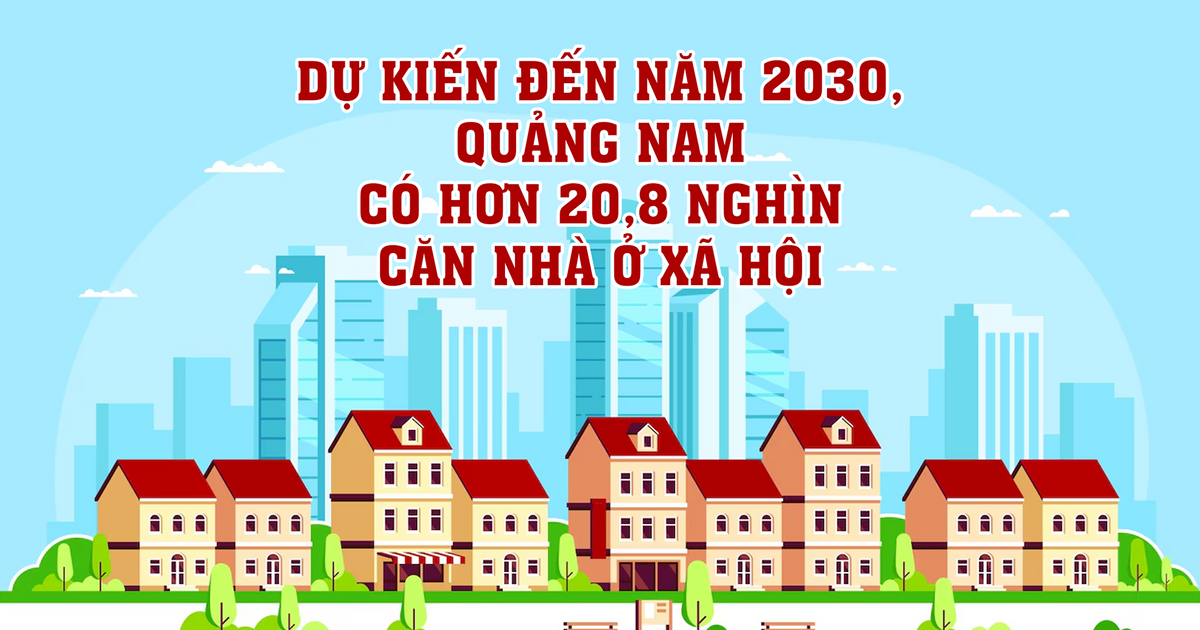 Dự kiến đến năm 2030, Quảng Nam có hơn 20,8 nghìn căn nhà ở xã hội