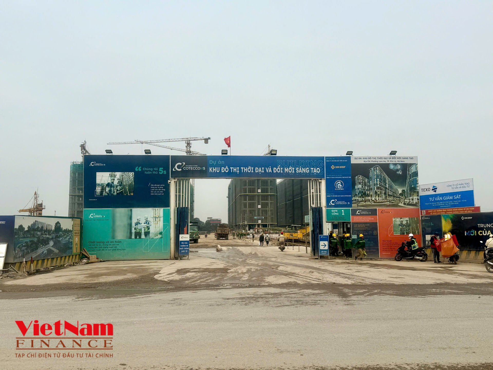 ‘Khảo sát’ tiến độ Sun Urban City 35.000 tỷ đồng ở Hà Nam