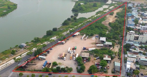 Dự án biệt thự ven sông Đà Nẵng thành bãi xe container, tập kết phế liệu