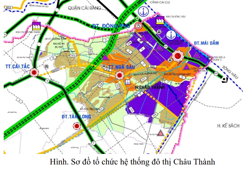 Tương lai đô thị Châu Thành ra sao mà tỉnh Hậu Giang phải xin ý kiến cộng đồng?