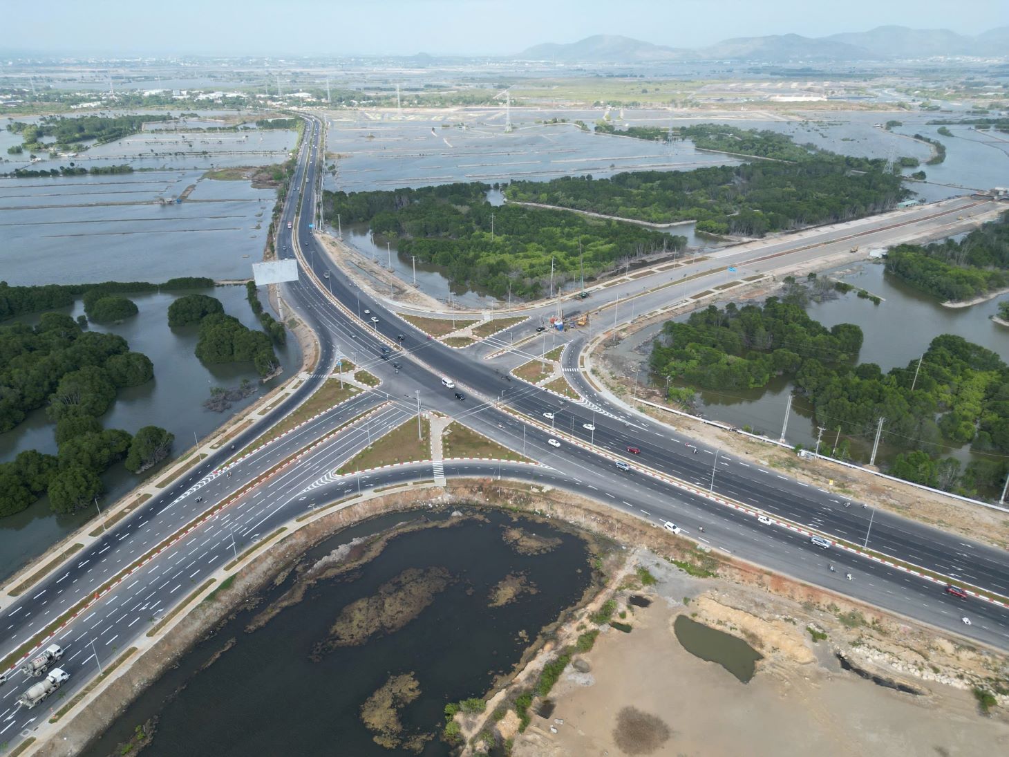 Đường ven biển Bà Rịa – Vũng Tàu đi Bình Thuận sau hai năm khởi công