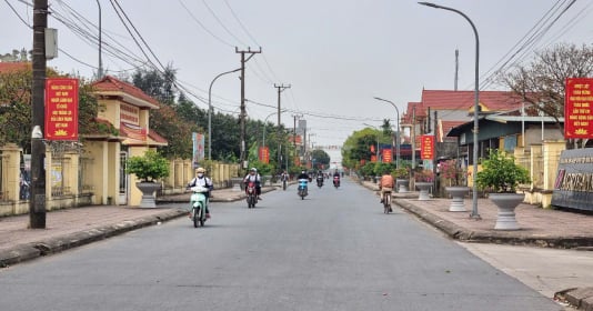 Sáp nhập một xã với một thị trấn mới ở huyện này của Ninh Bình có dân số 8.300 người
