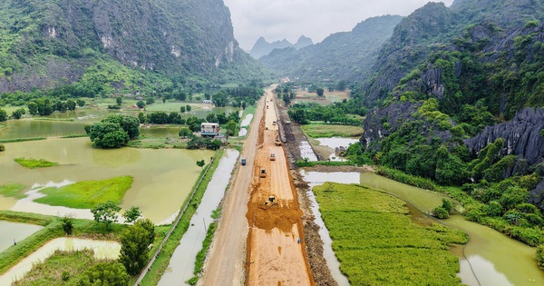 Cận cảnh đường nối Bái Đính – Ba Sao gần nghìn tỷ đồng
