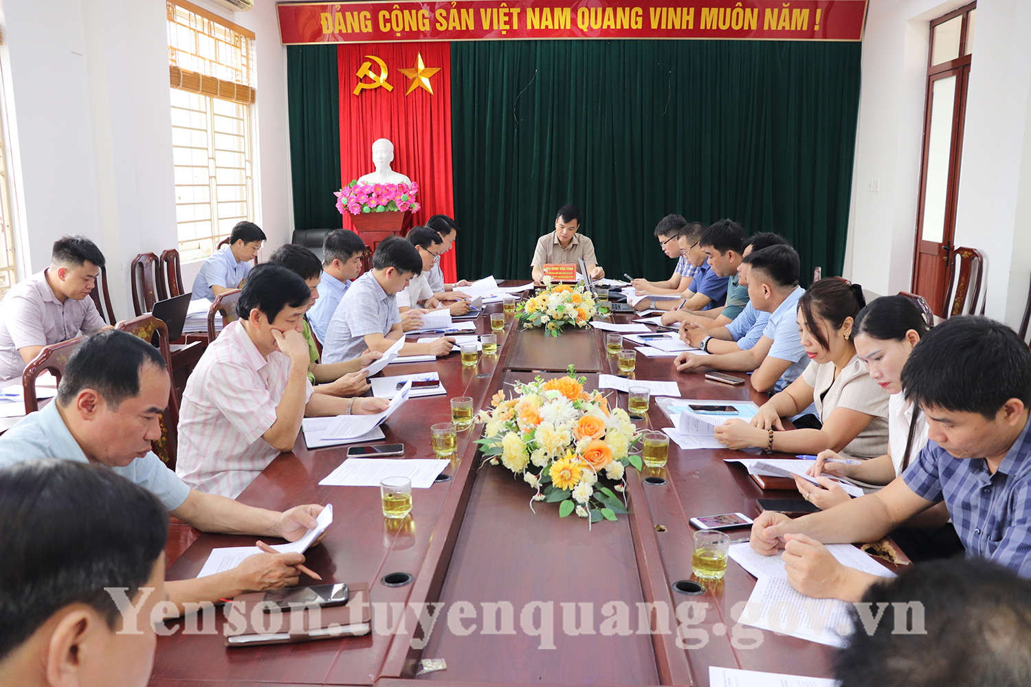 Yên Sơn tổ chức họp cưỡng chế thu hồi đất phục vụ cao tốc Tuyên Quang – Hà Giang