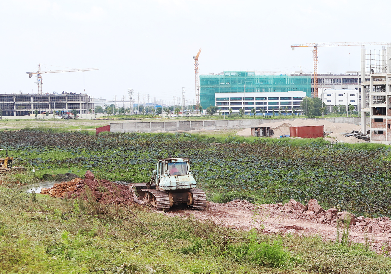 Chuyển mục đích sử dụng đất thực hiện dự án Khu dân cư Tân Sơn, xã Liên Sơn, huyện Tân Yên
