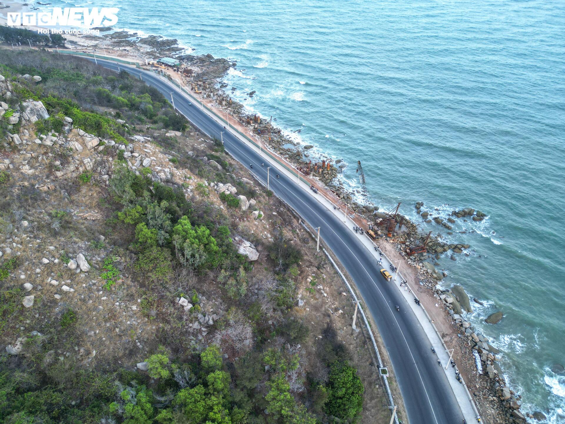 Toàn cảnh tuyến đường ven biển 77km nối Bà Rịa Vũng Tàu với Bình Thuận