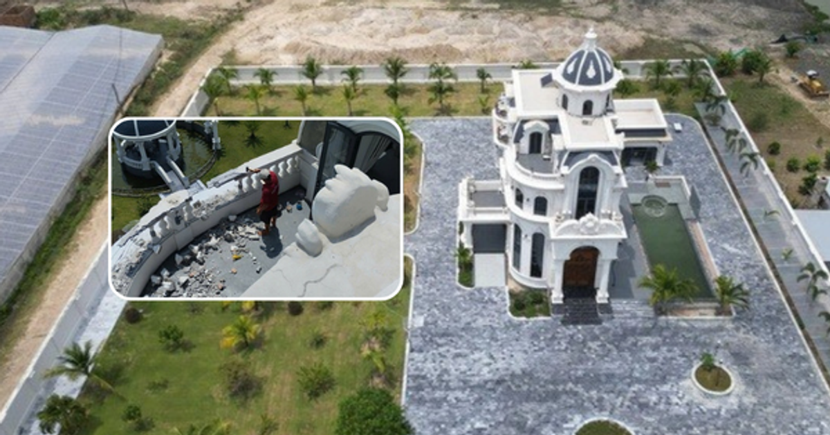 Chưa đầy 1 tháng nữa, biệt phủ xây trái phép tại Bình Thuận buộc phải tháo dỡ hoàn toàn