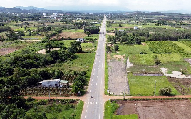 Bình Thuận: Gói thầu sửa chữa Quốc lộ 55 hơn 19 tỷ về tay Vạn Điểm