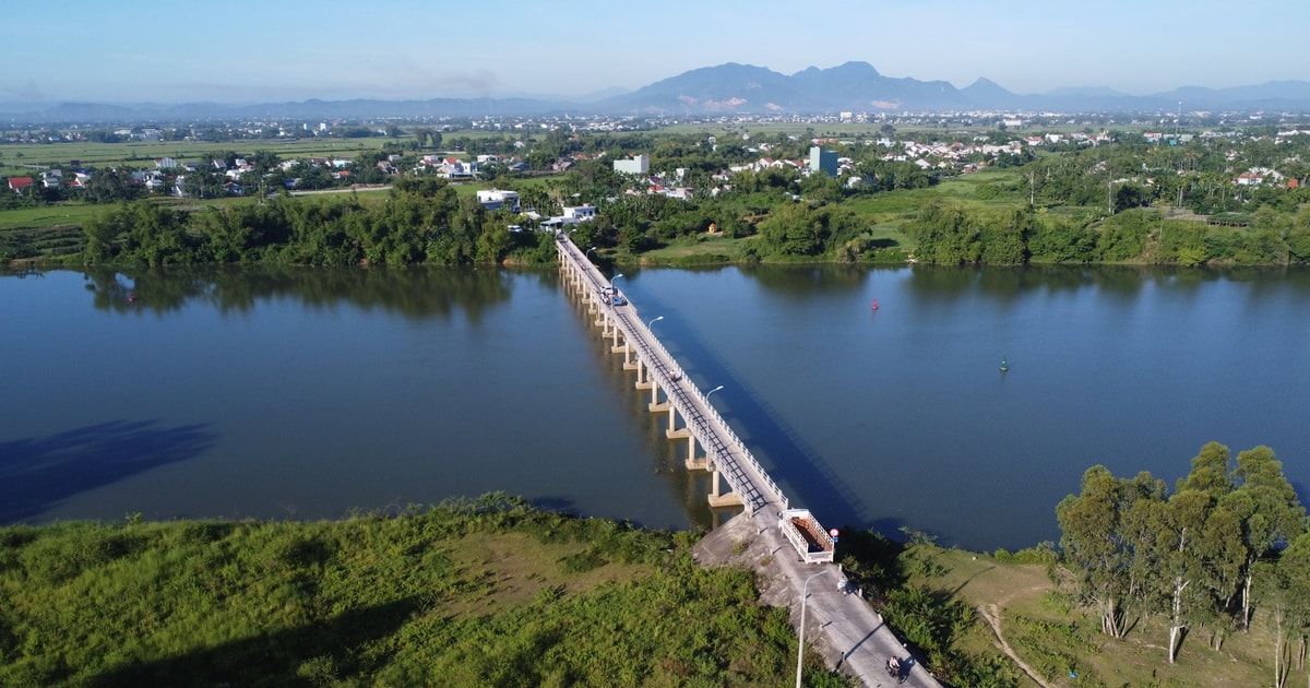 Tín hiệu mới về đầu tư cầu Duy Phước