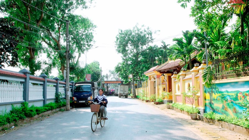 Trước giờ sáp nhập tỉnh Phú Thọ, Hòa Bình, Vĩnh Phúc có một xã nông thôn mới nâng cao