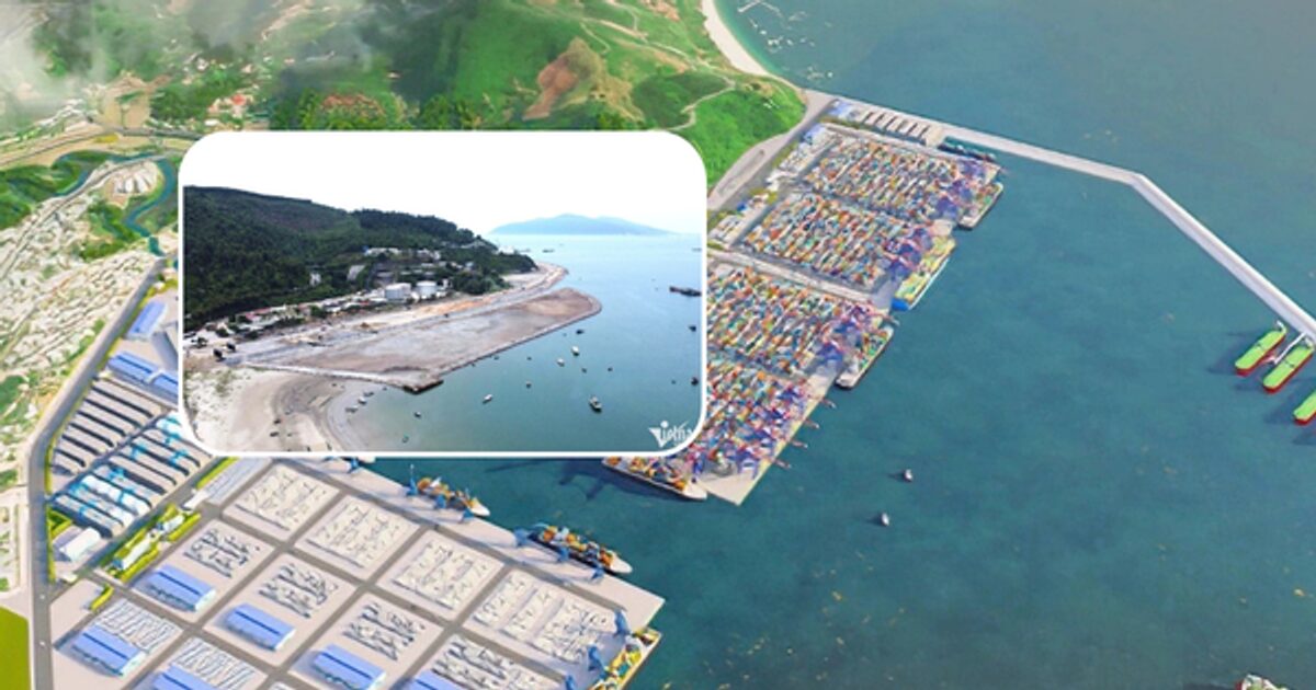 Chỉ 5 tháng nữa, cảng biển nước sâu nghìn tỷ bên dưới chân đèo đẹp nhất Việt Nam sẽ hoàn thành