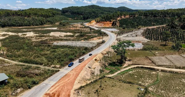 Nguy cơ lỡ tiến độ dự án nâng cấp QL28B vì vướng mặt bằng