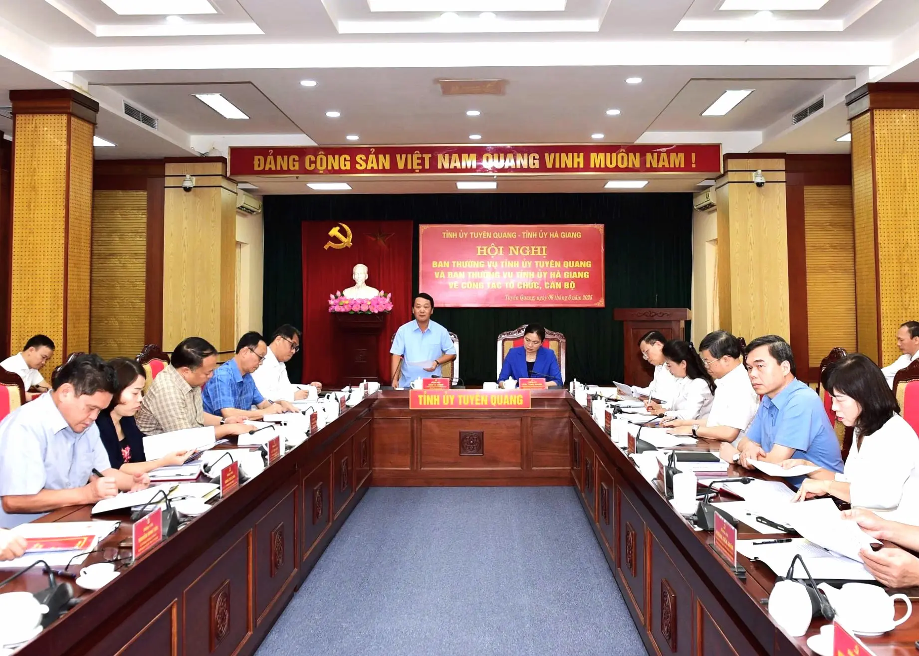 Chuẩn bị tốt công tác nhân sự sau sáp nhập tỉnh Tuyên Quang và Hà Giang