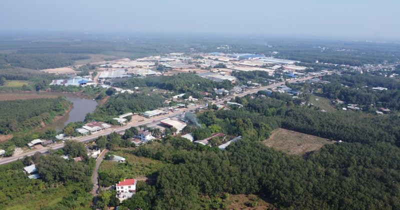 Bình Dương cho chuyển mục đích sử dụng đất 184.257m2 để làm khu nhà ở tại Phú Giáo