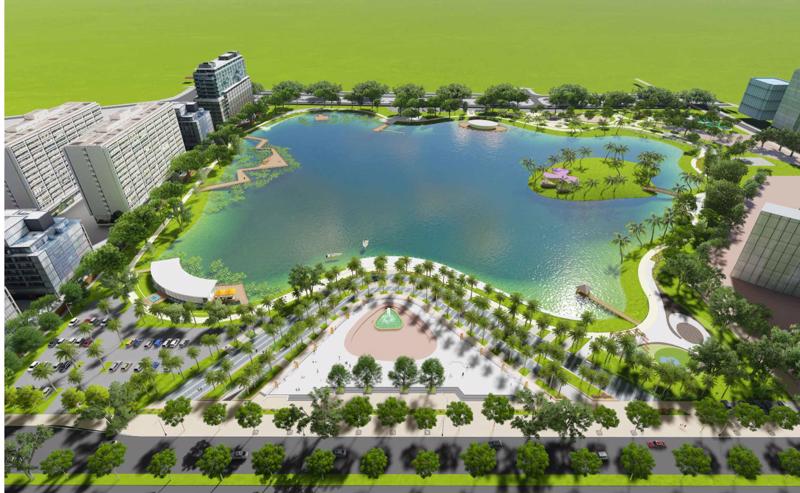 Thành phố Vinh sắp có thêm hồ điều hòa hơn 20 ha